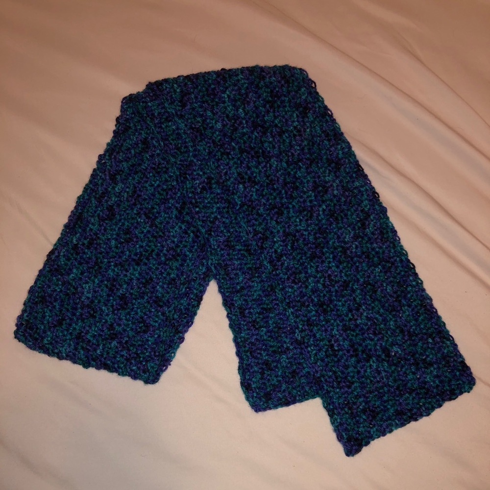 Hand made crochet scarf